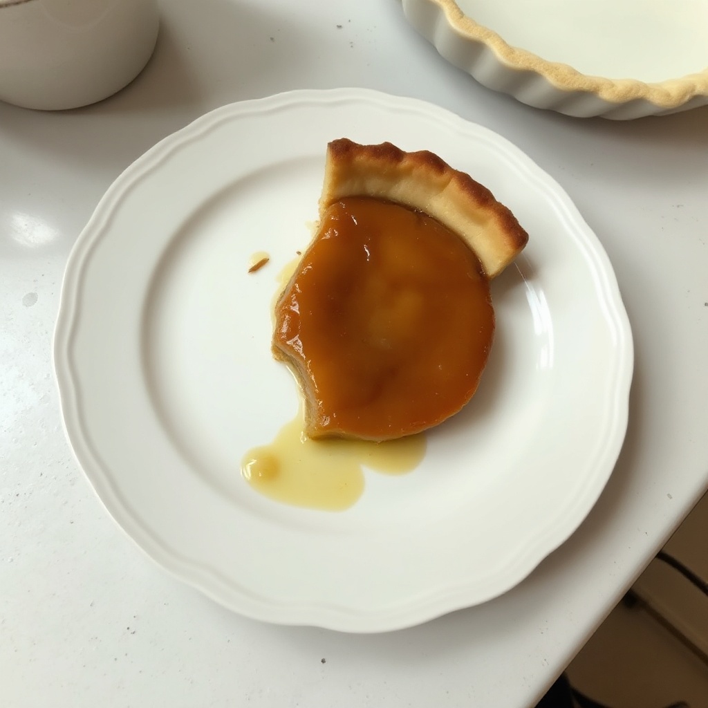 Karamellisierte Brauner Zucker Tarte