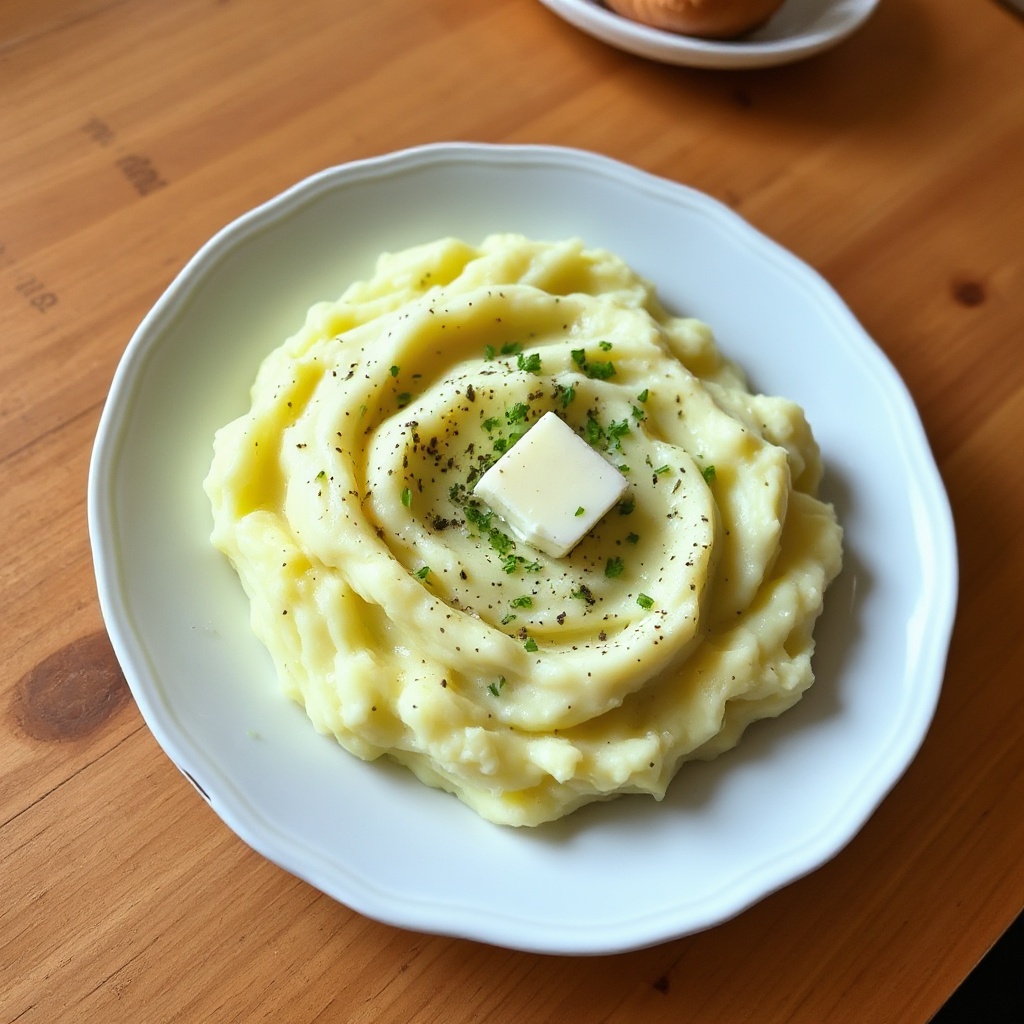 Creamy Mashed Rutabagas with Herb Butter