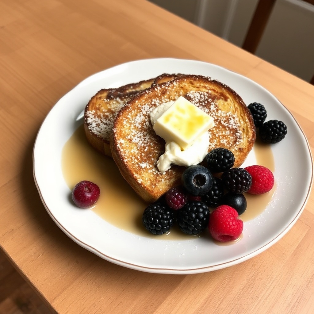 French Toast con Frutti di Bosco