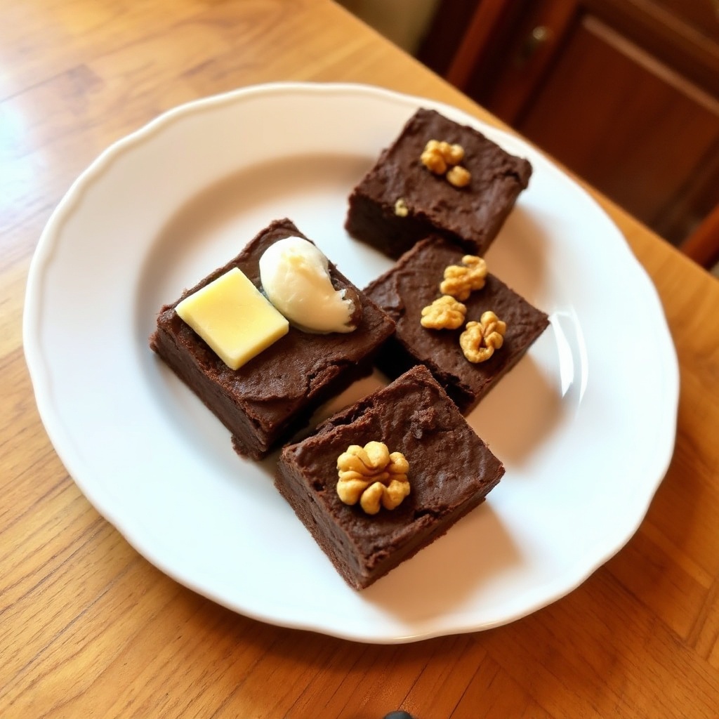 Schokoladen-Zucchini-Fudge-Quadrate