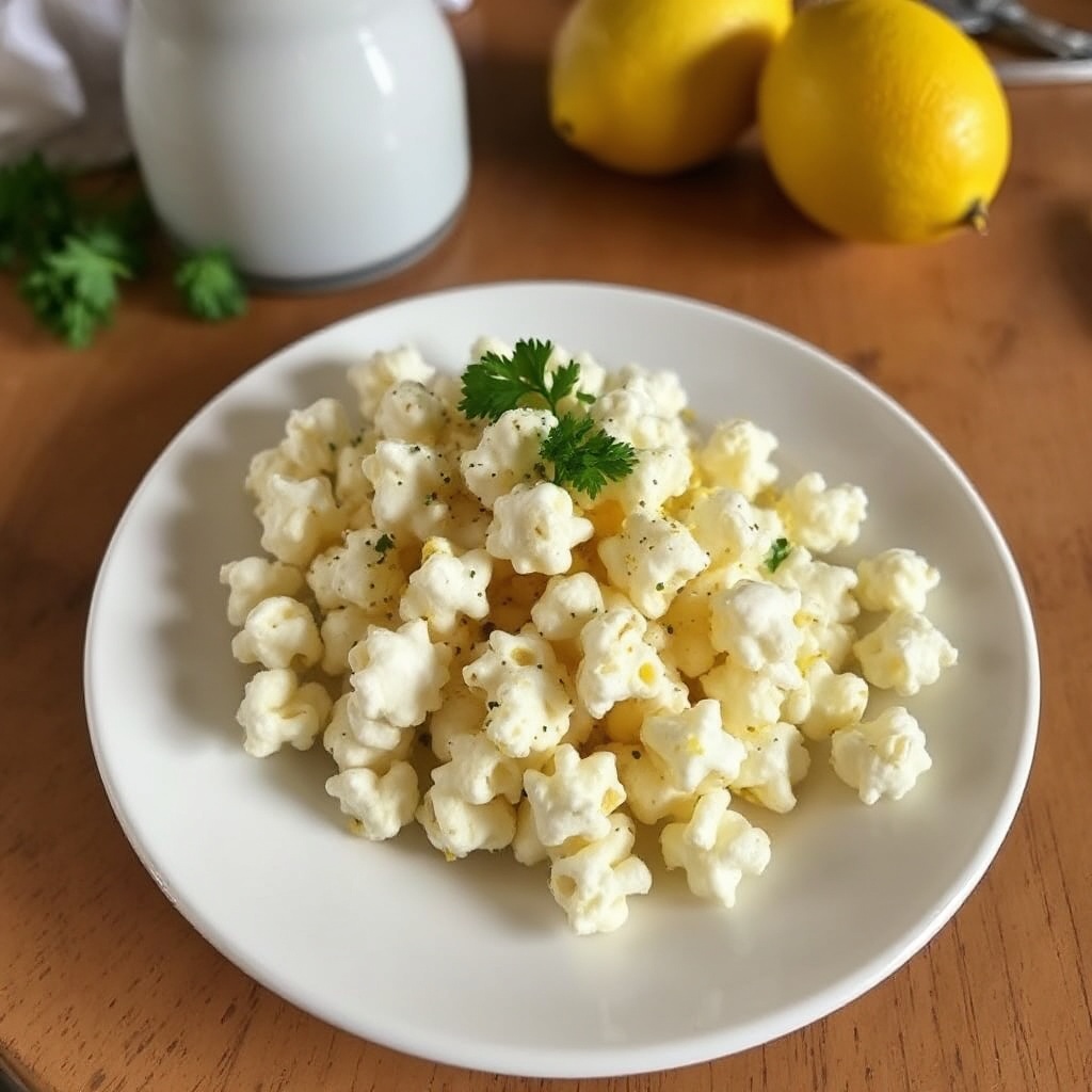 Zesty Herb Popcorn Delight