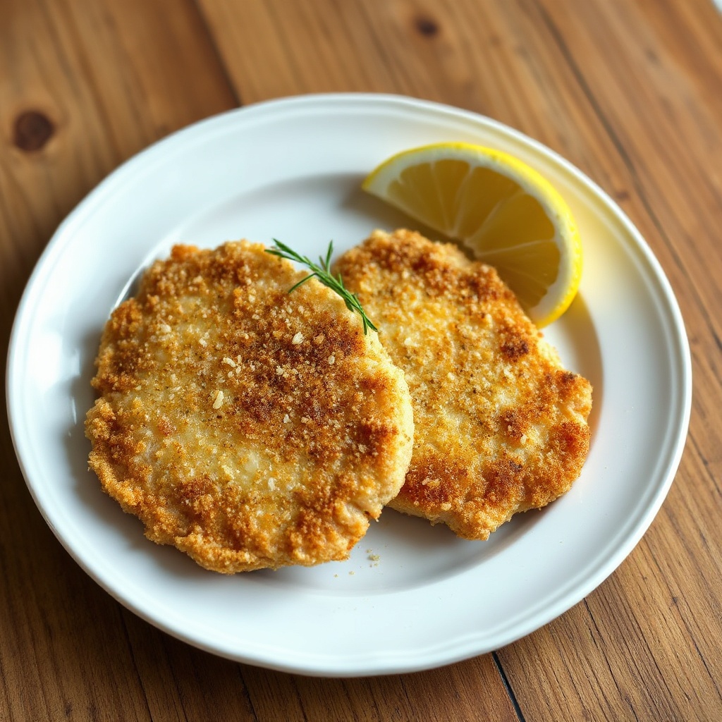 Knusprige Parmesan-Schweinekoteletts