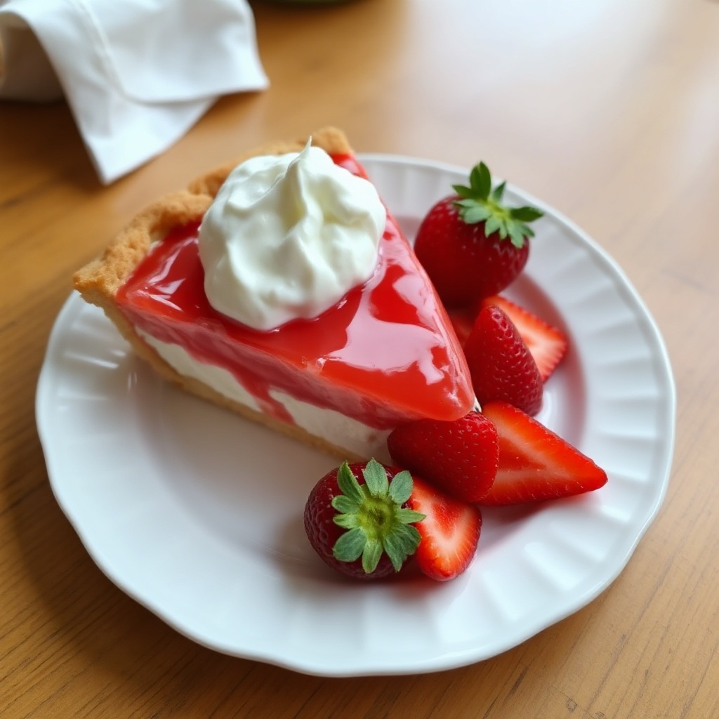 Gekühlter Erdbeer-Delight-Kuchen