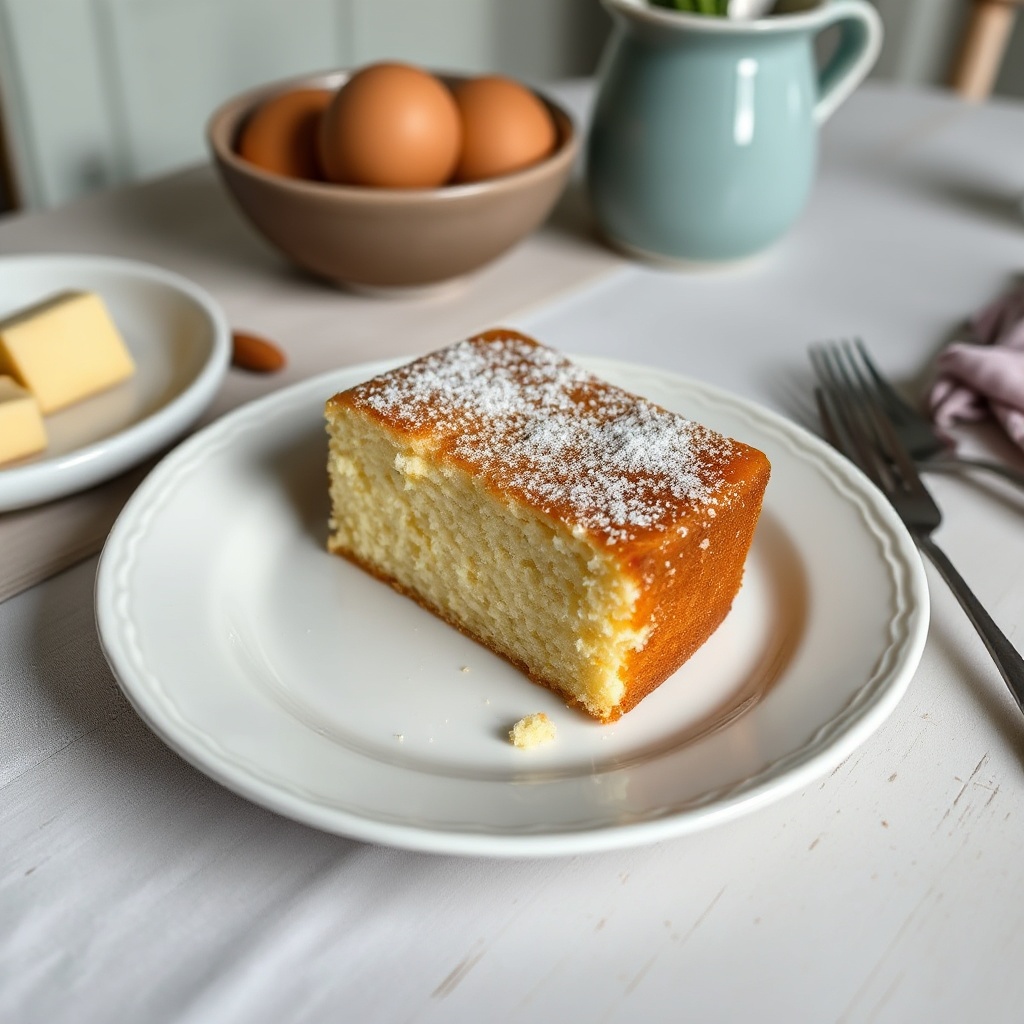 Dutch Almond Buttercake