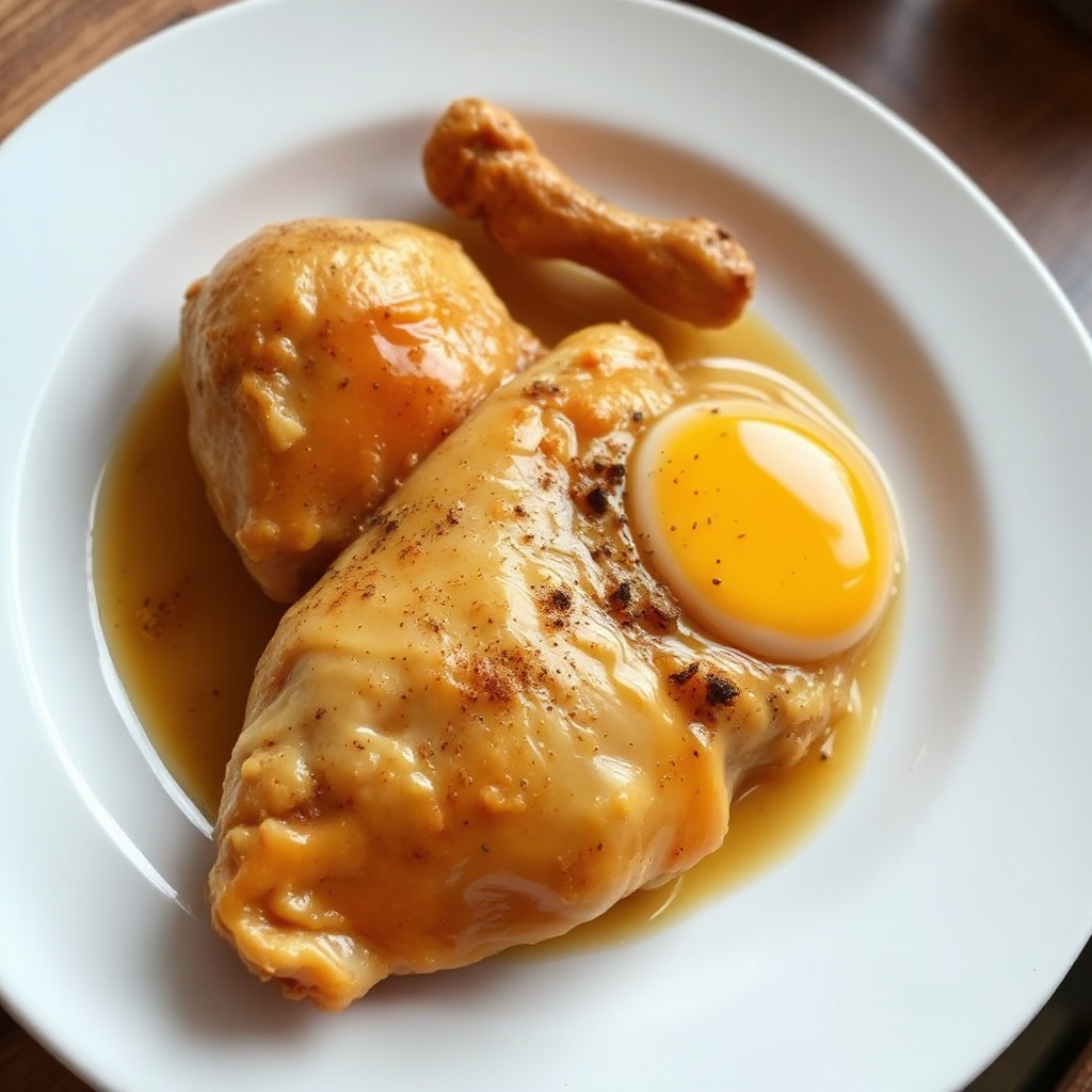 Honig-Glasiertes Gewürz-Hühnchen aus dem Ofen