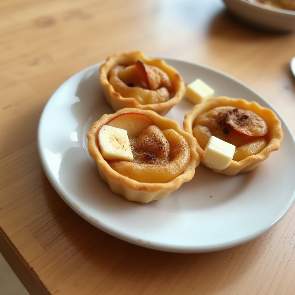 Mini Spiced Apple Tarts