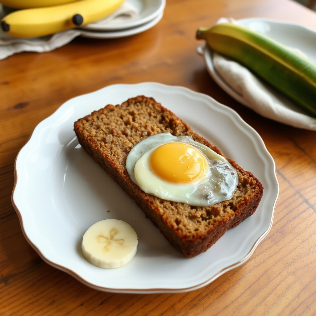 Pane di Banana e Zucchine Umido
