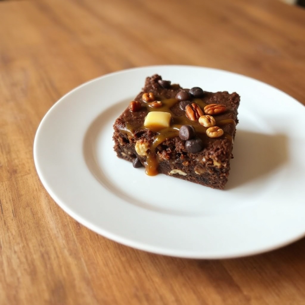 Decadent Chocolate Caramel Nut Bars