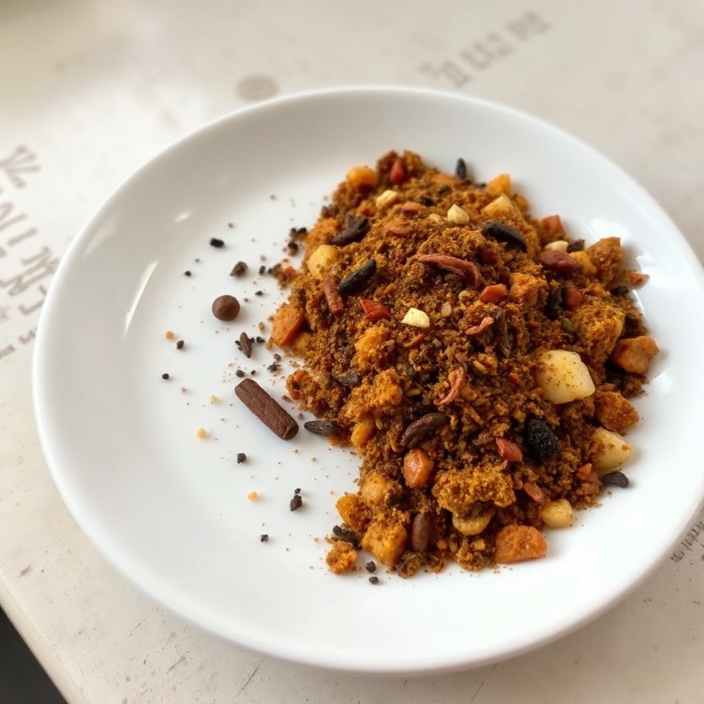 Gewürzmischung im marokkanischen Stil