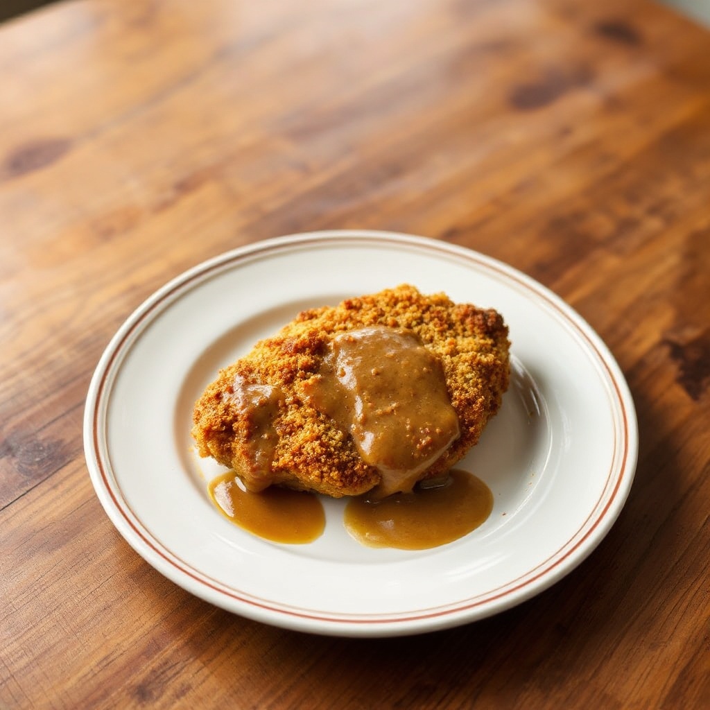 Crispy Oven-Baked Chicken Steak