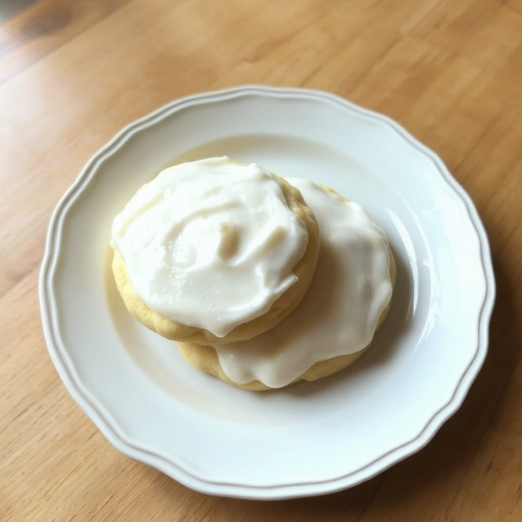 Soft and Fluffy Frosted Sugar Cookies