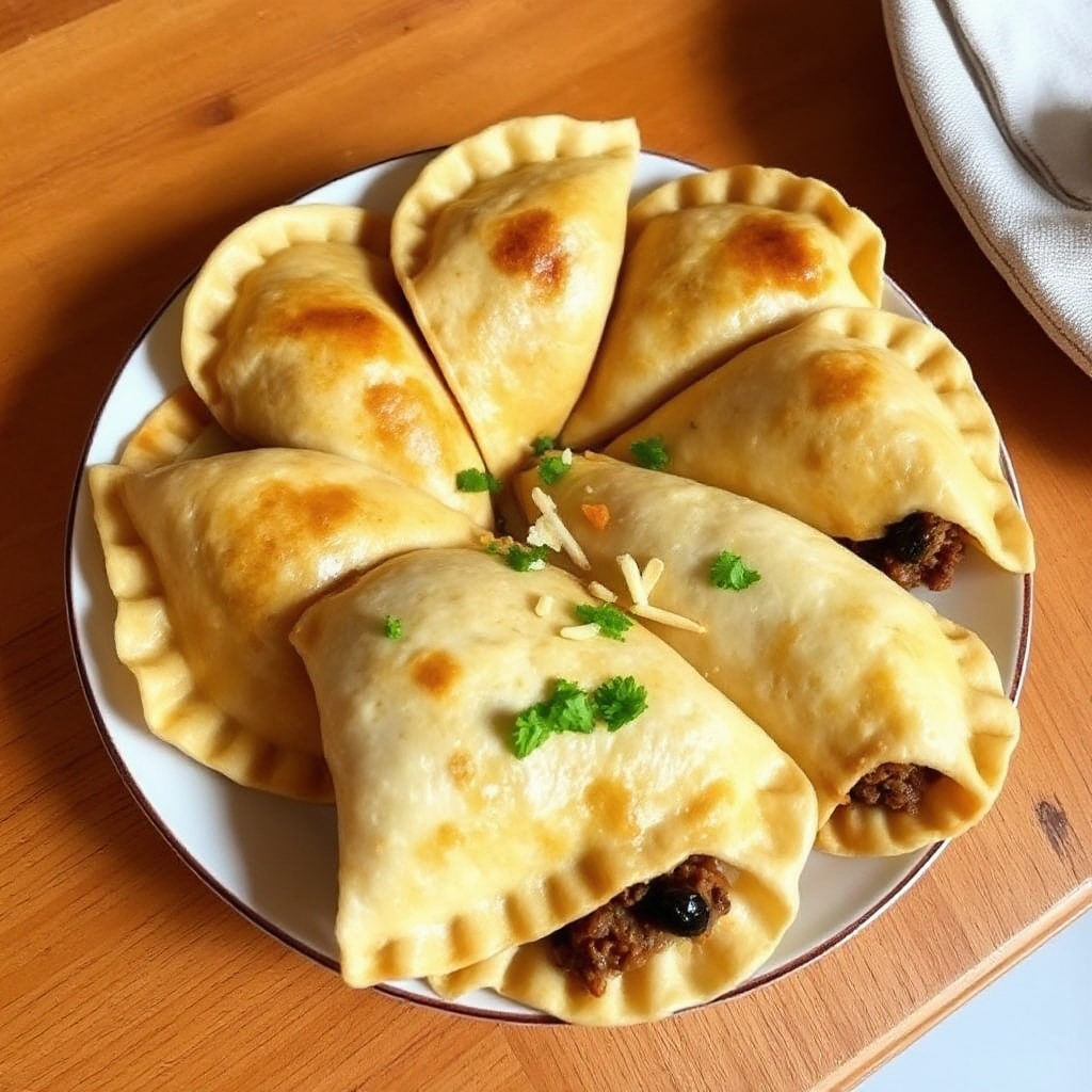 Herzhafte chilenische Empanadas mit einem Twist