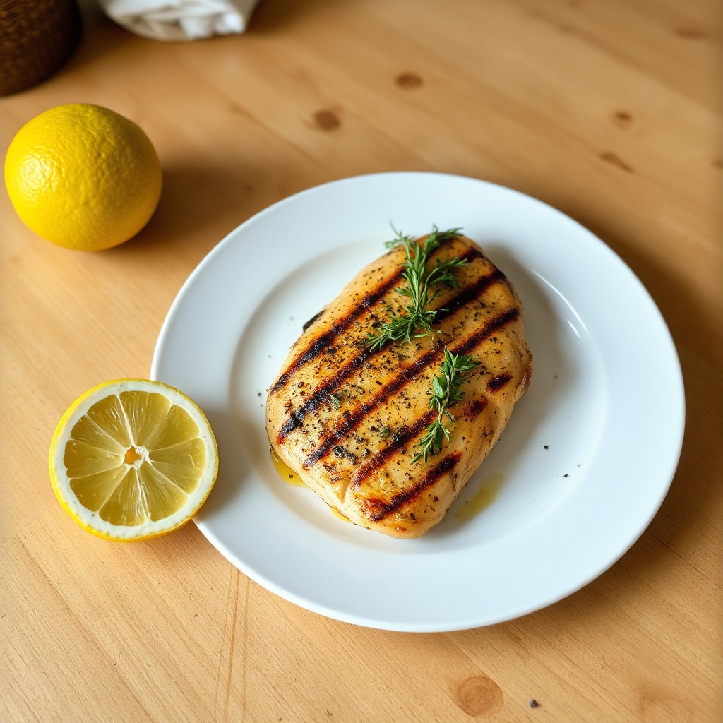 Mediterranean Lemon Herb Grilled Chicken