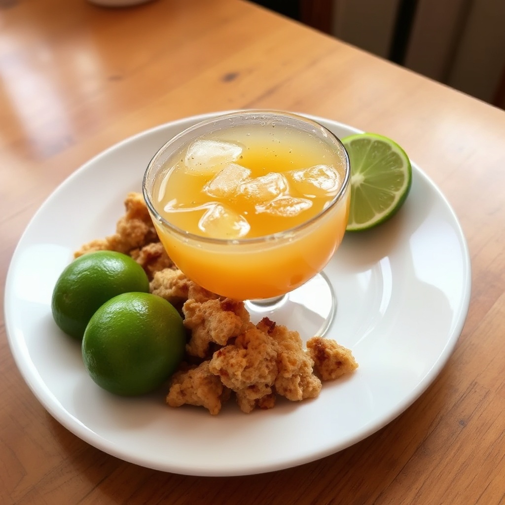 Erfrischende Lime Amaretto Margarita