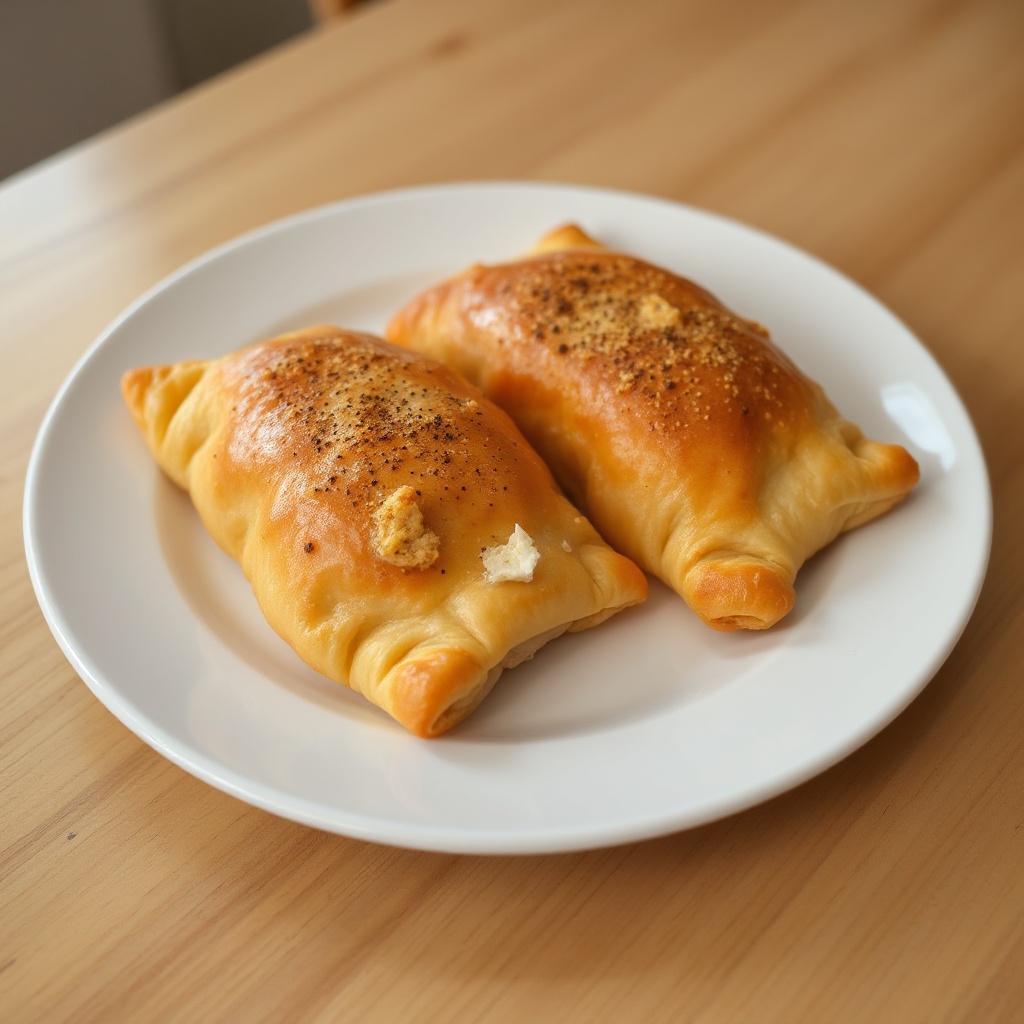 Goldene Hähnchen-Crescent-Taschen