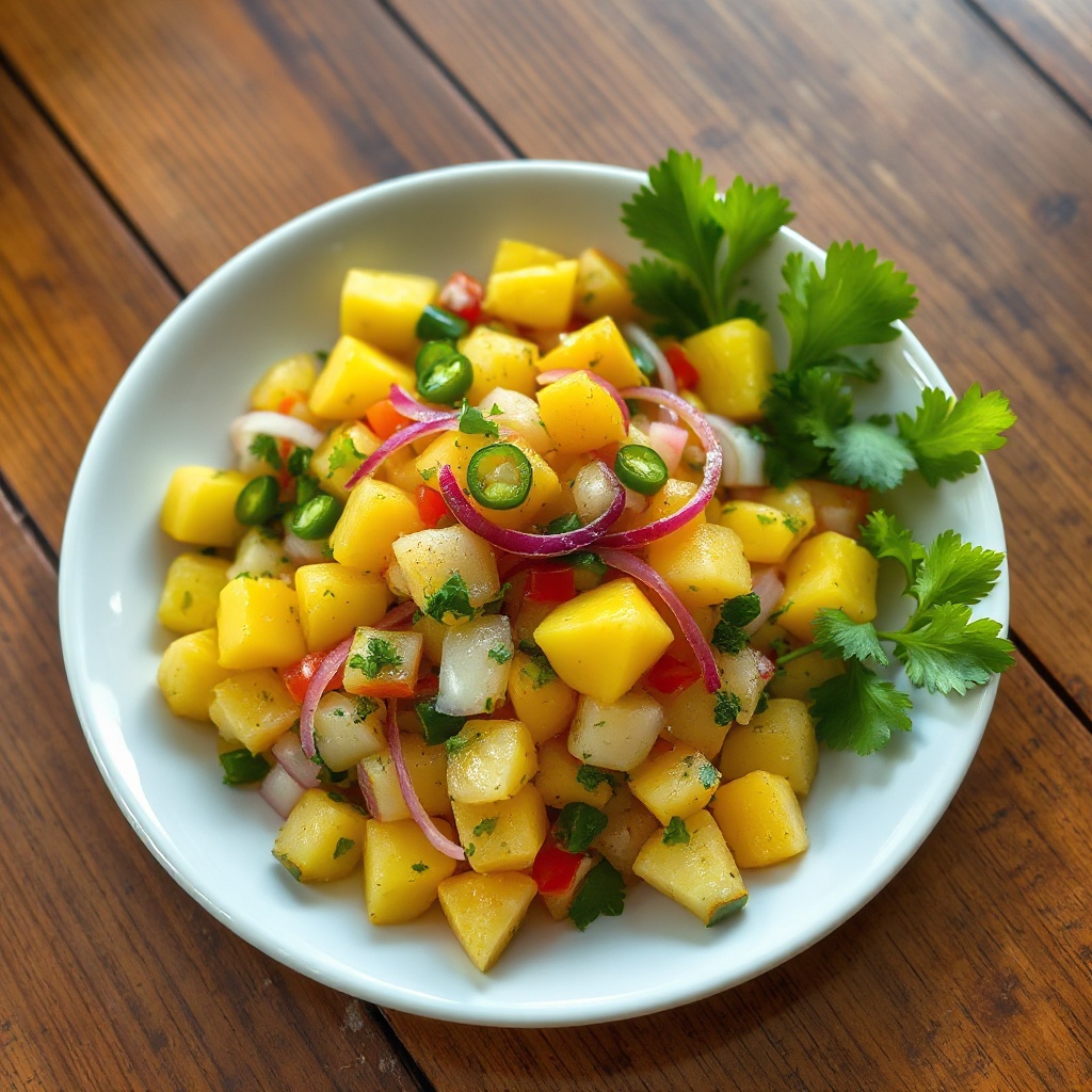 Tropische Zesty Salsa
