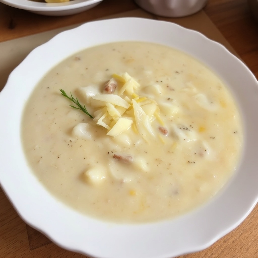 Cremige Zwiebel-Delight-Suppe