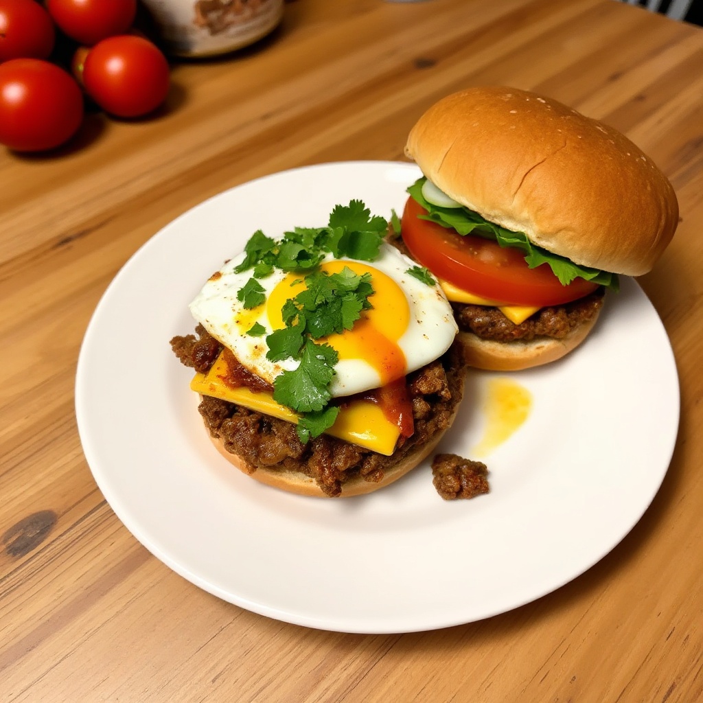 Hamburger Taco Piccante
