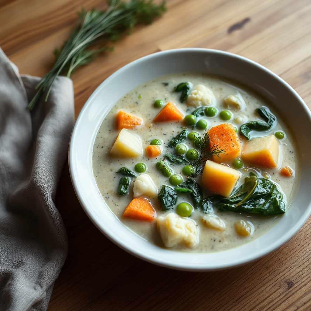 Cremige Finnische Gemüsesuppe