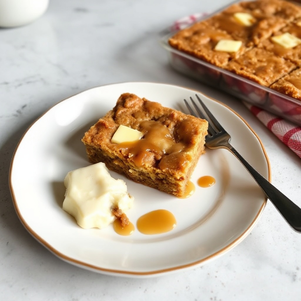 Blondies Caramellati Chewy