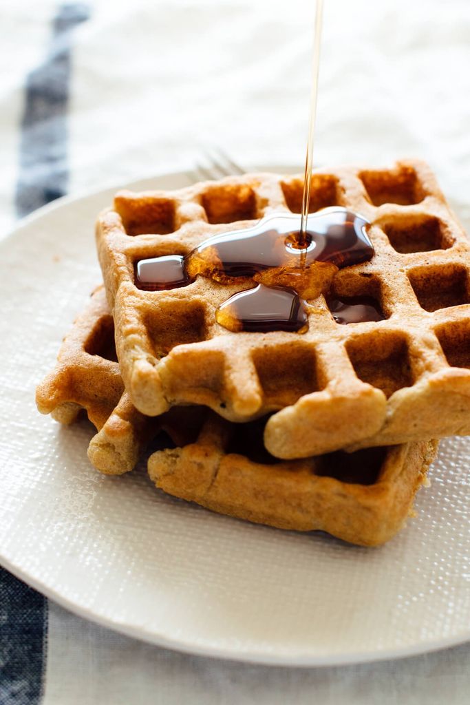 Easy Gluten Free Oat Waffles