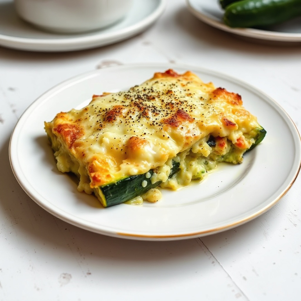 Gratin di Zucchine al Formaggio