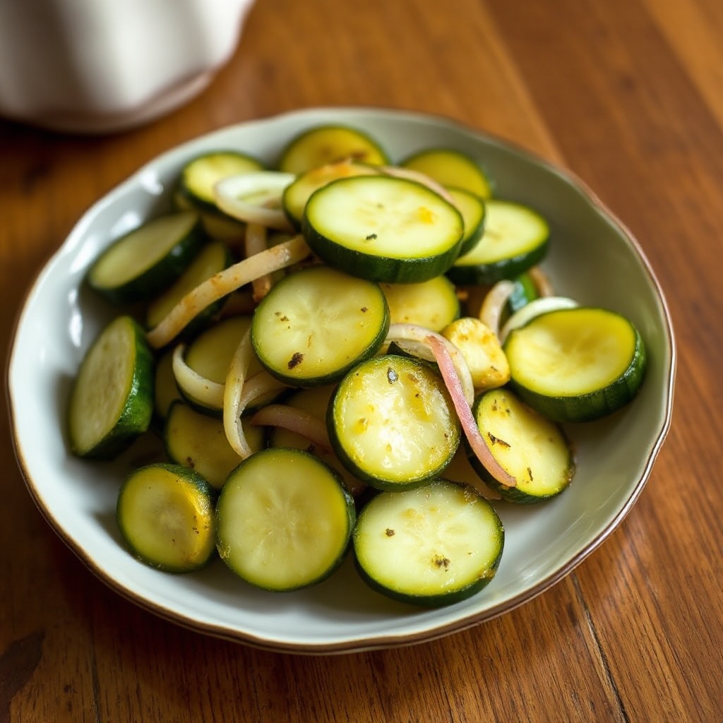 Zesty Zucchini Pickles