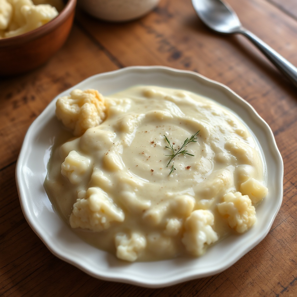 Zuppa Cremosa di Cavolfiore