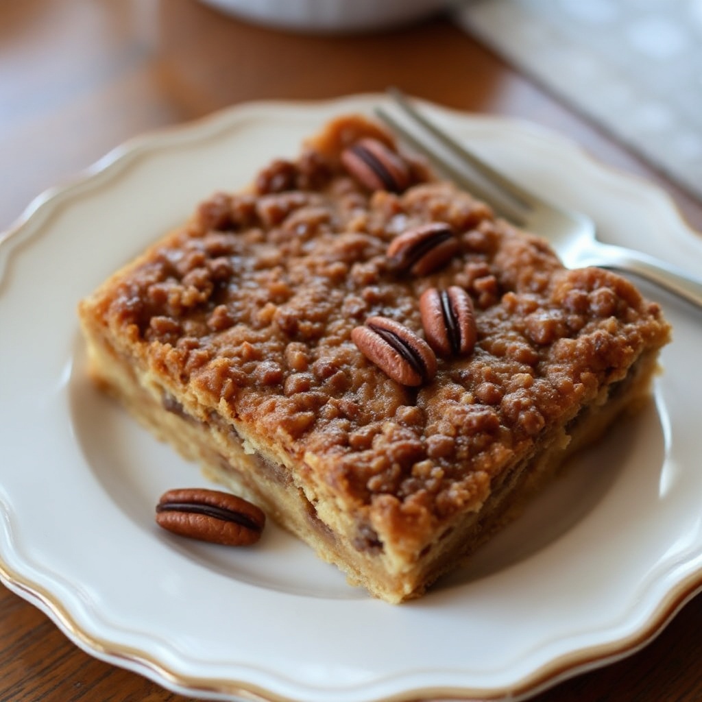 Decadent Pecan Pie Squares