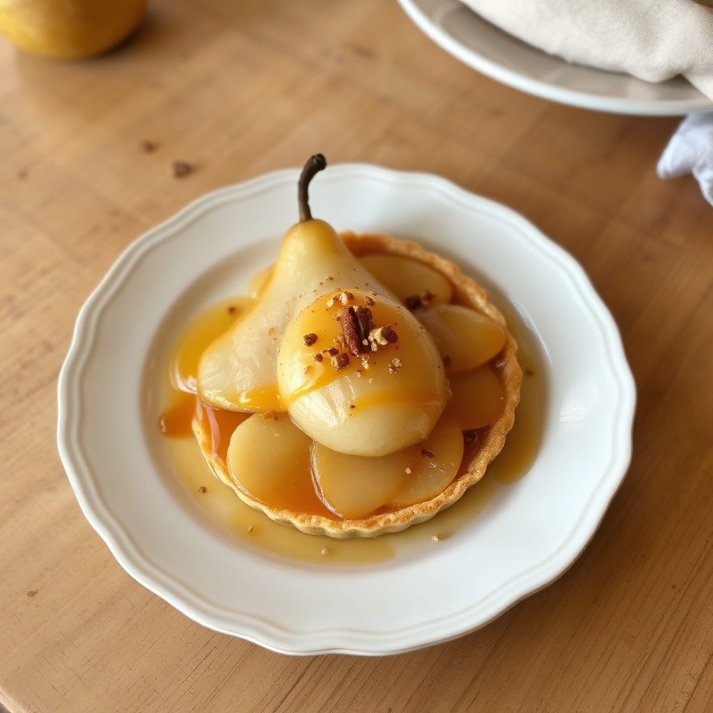 Torta di Pere Caramellate