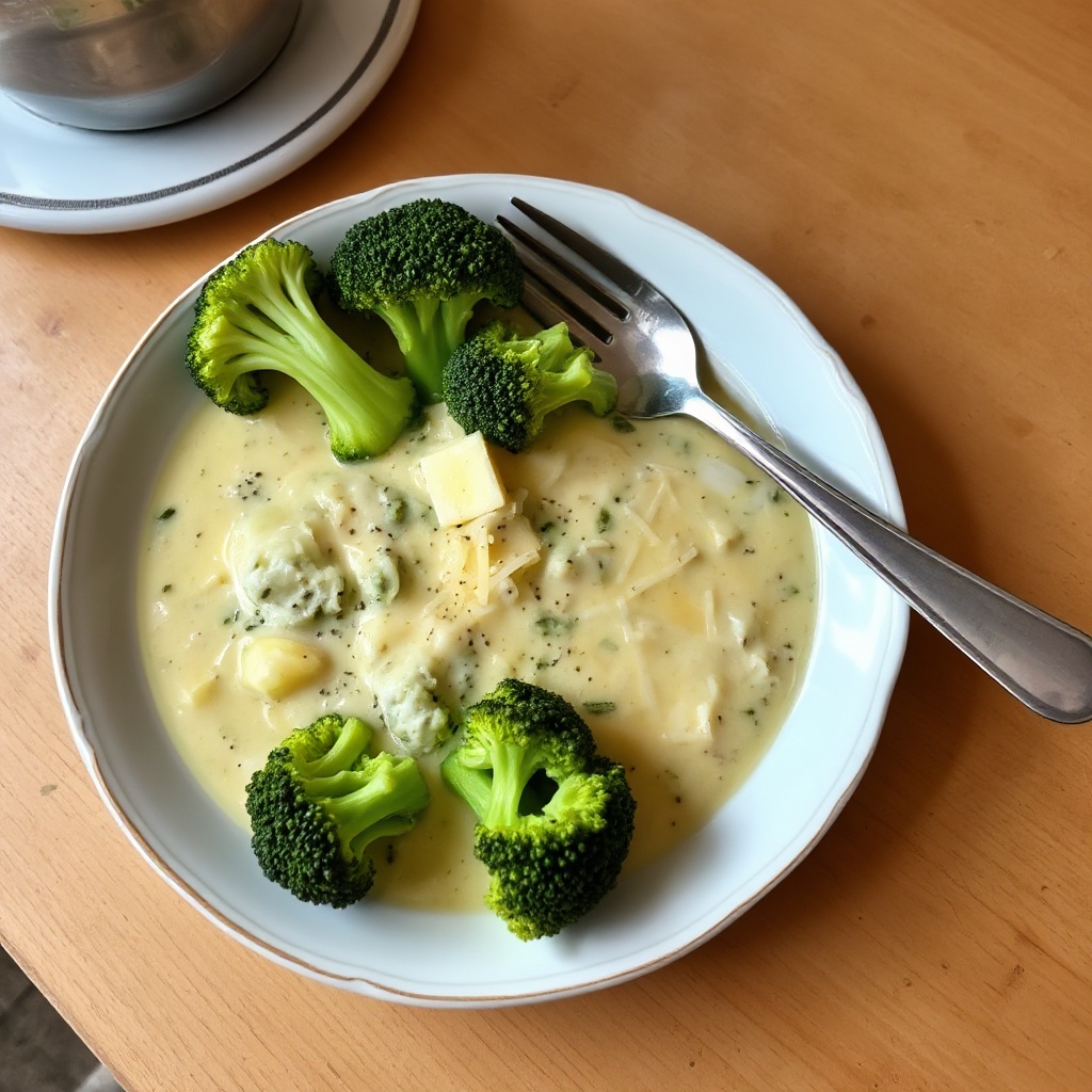 Käse-Brokkoli-Suppe Genuss