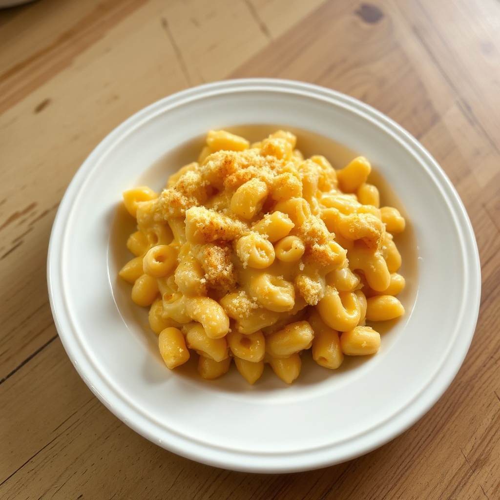 Maccheroni e formaggio al forno cremosi