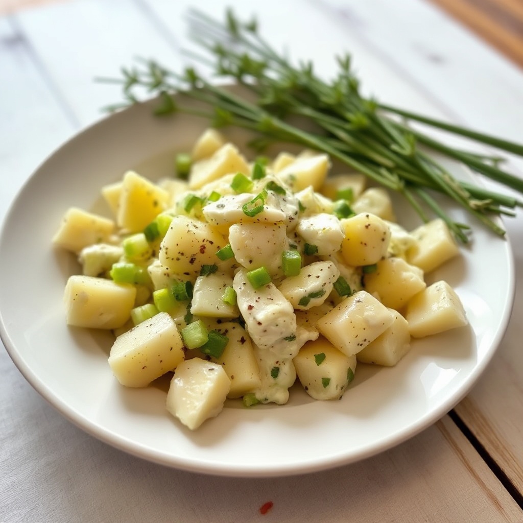 Cremiger Kräuter-Kartoffelsalat