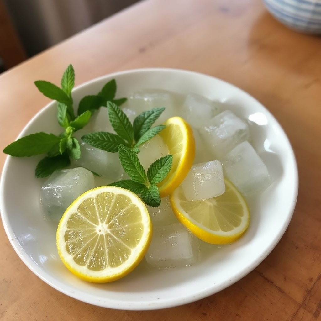 Erfrischender Minz-Zitrus-Cooler