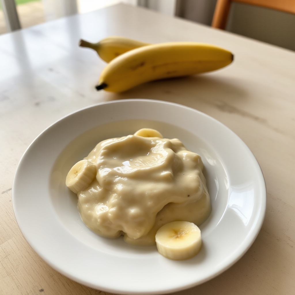 Cremige Bananenfreude