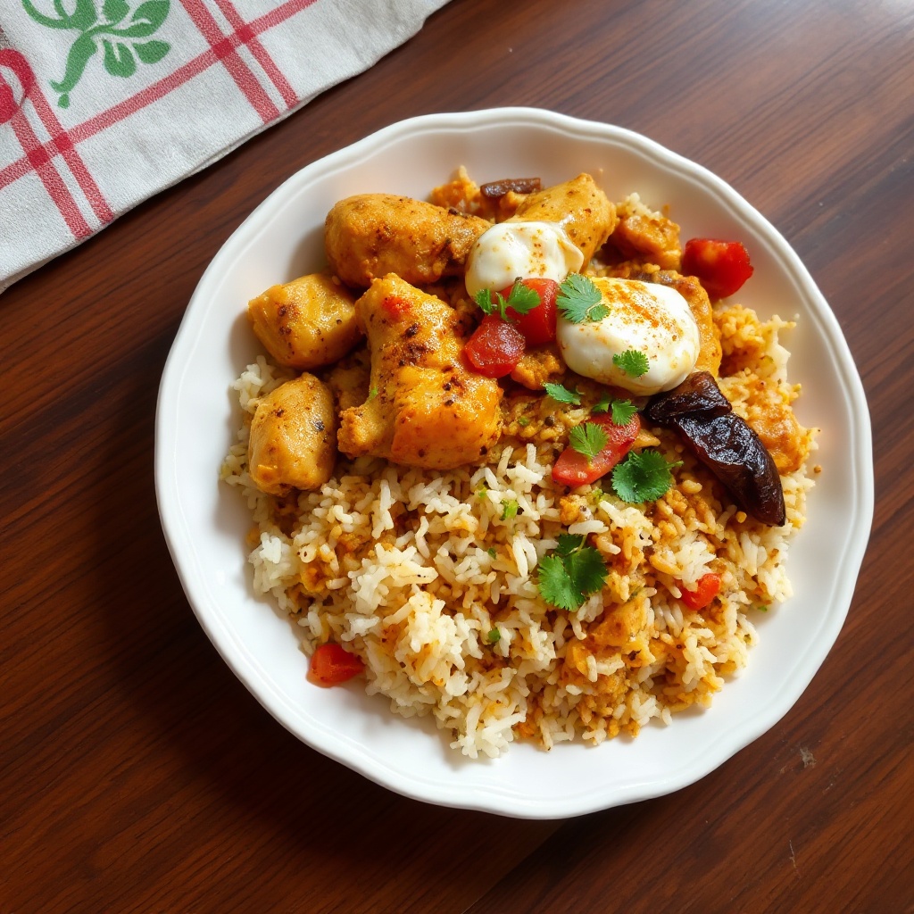 Biryani di Pollo Aromatico
