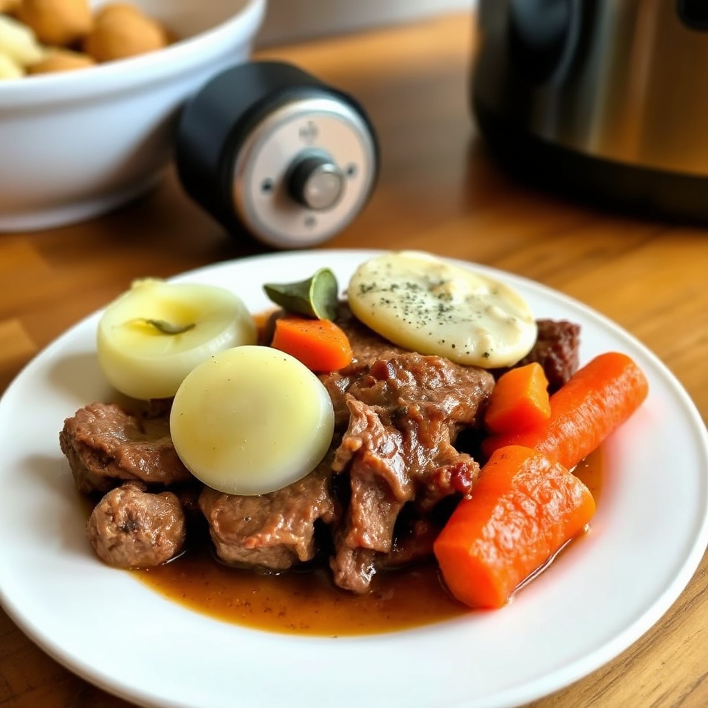 Arrosto di Manzo Salato in Pentola Lenta