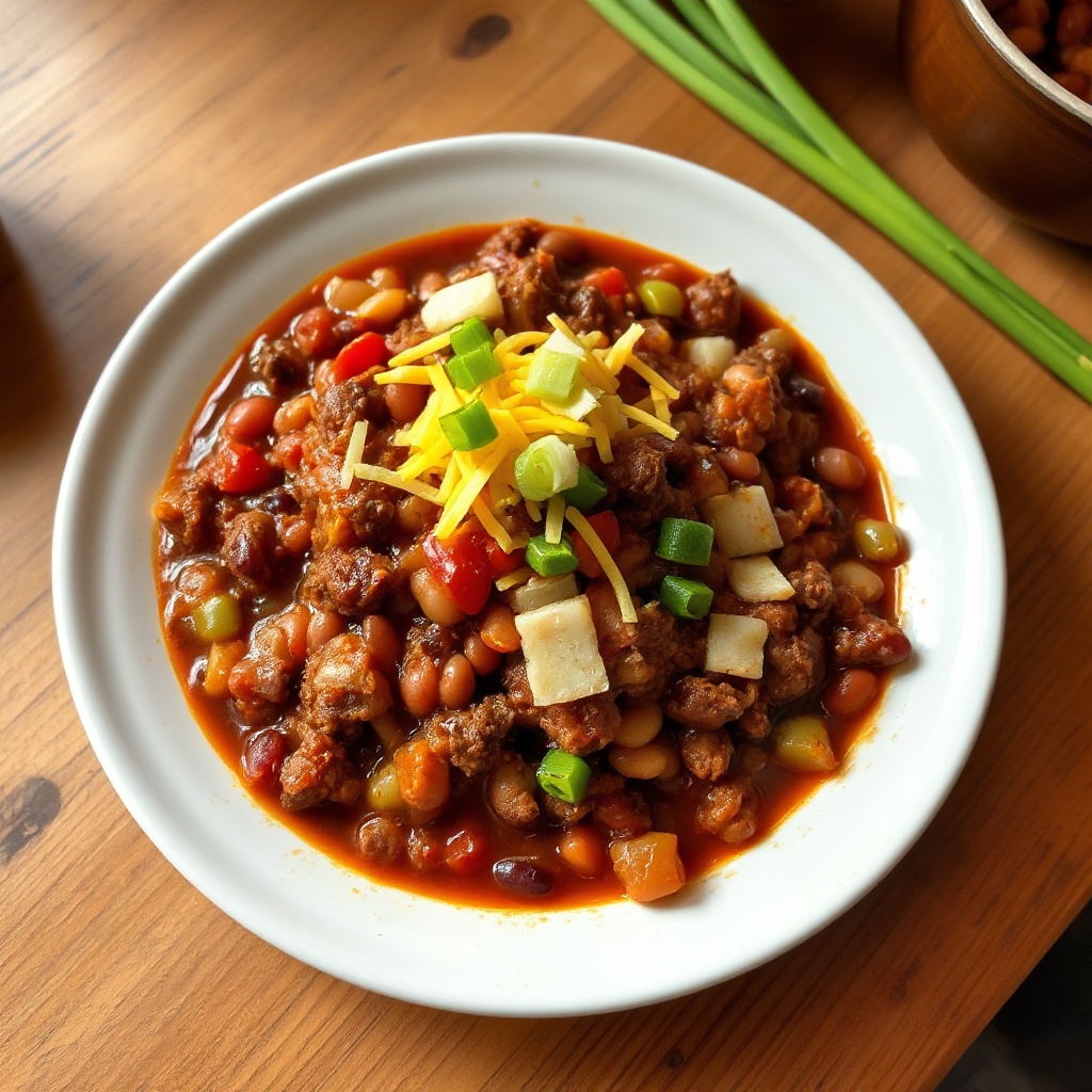 Chili di Manzo e Fagioli Sostanzioso