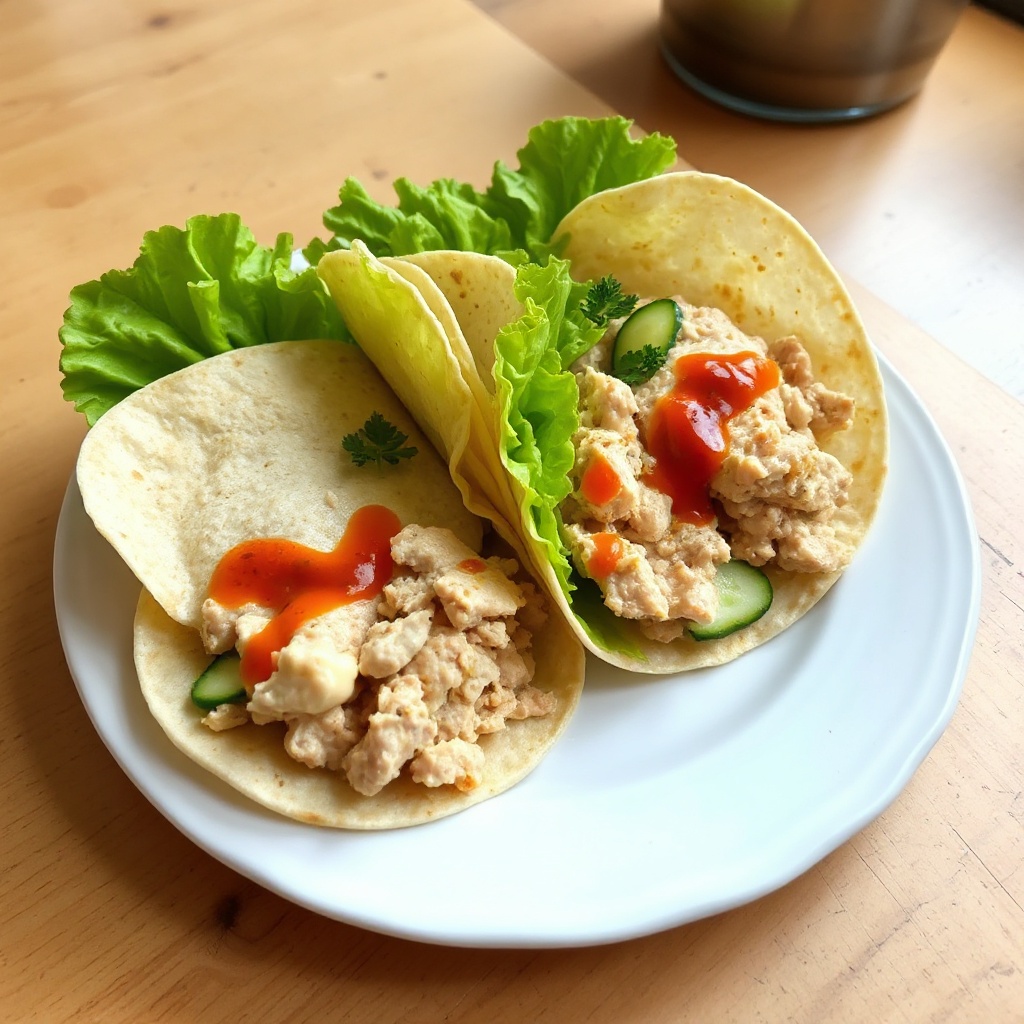 Zesty Tuna Wraps
