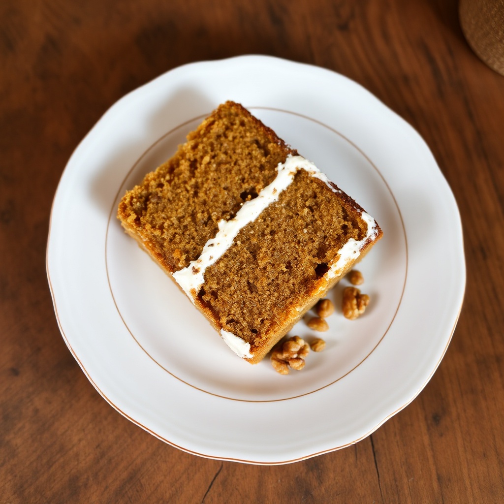 Delightful Carrot Walnut Cake