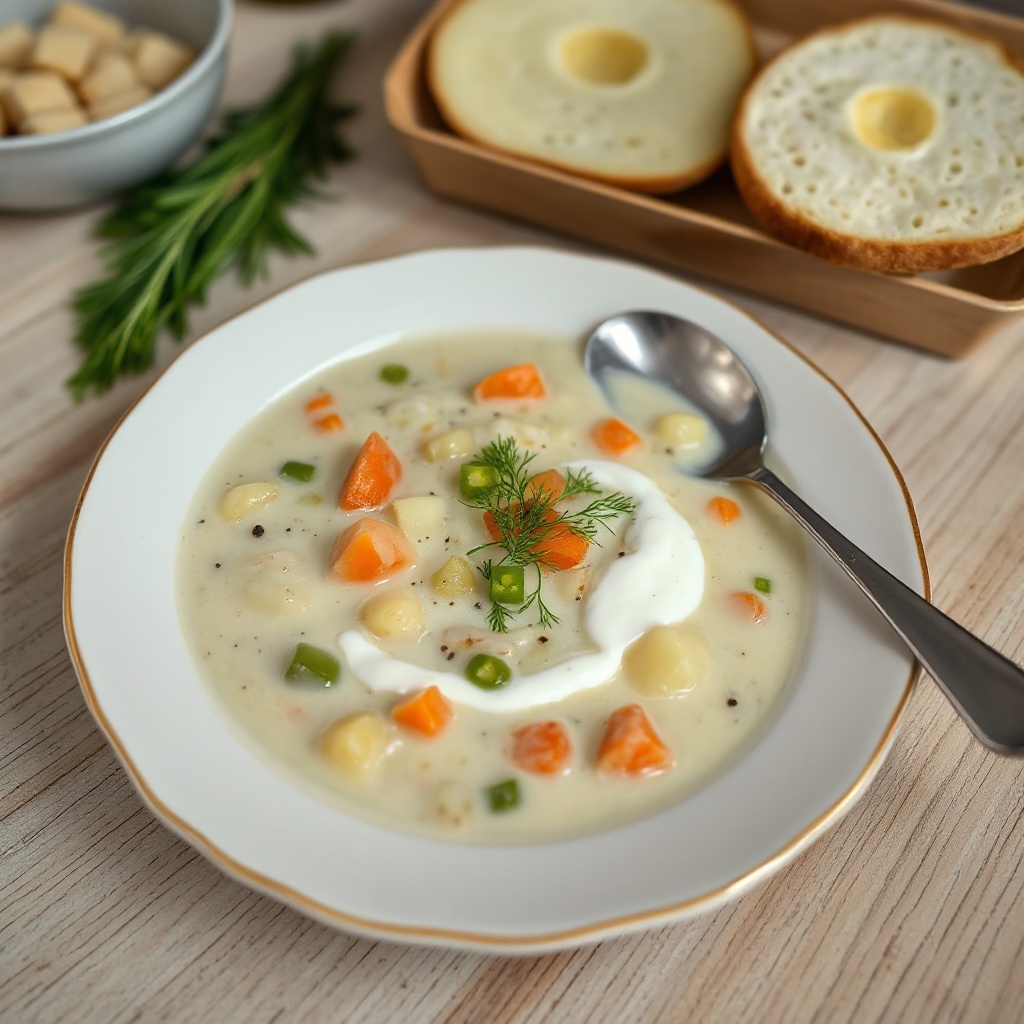 Cremige Ungarische Kartoffelsuppe