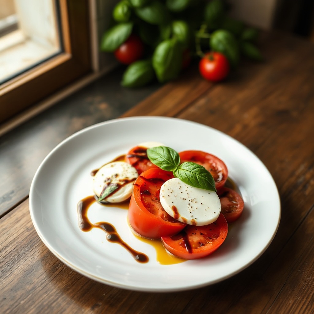 Insalata Caprese con un Tocco Speciale