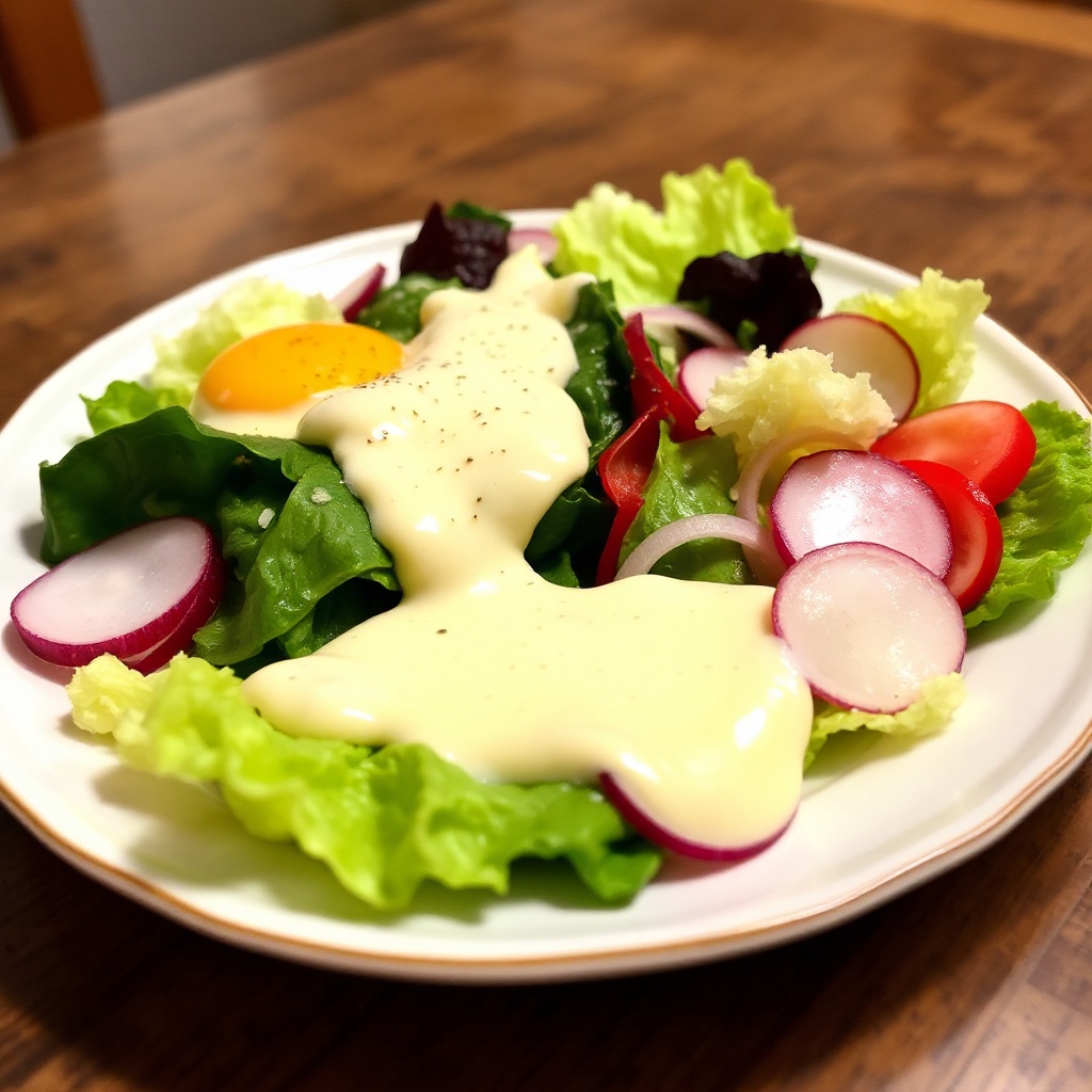 Cremiges italienisches Salatdressing