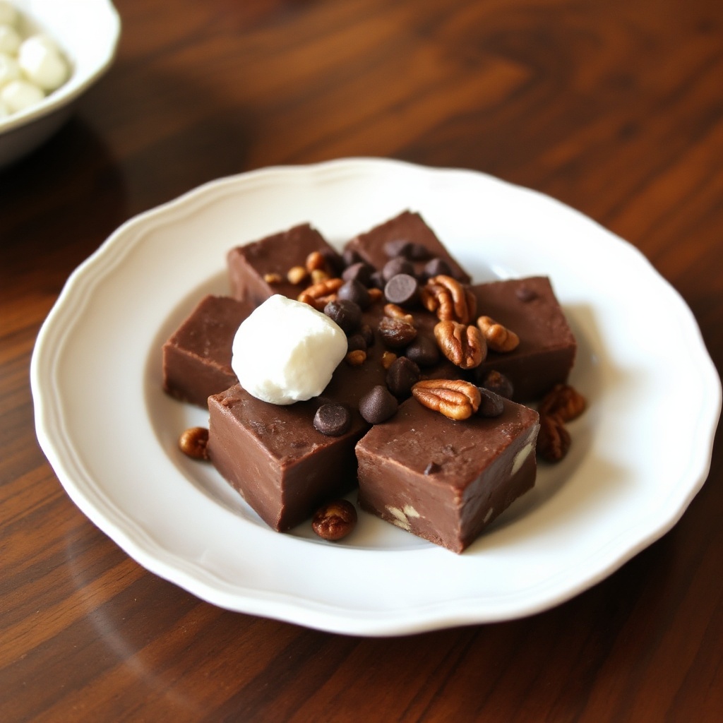 Fudge Decadente al Cioccolato e Noci