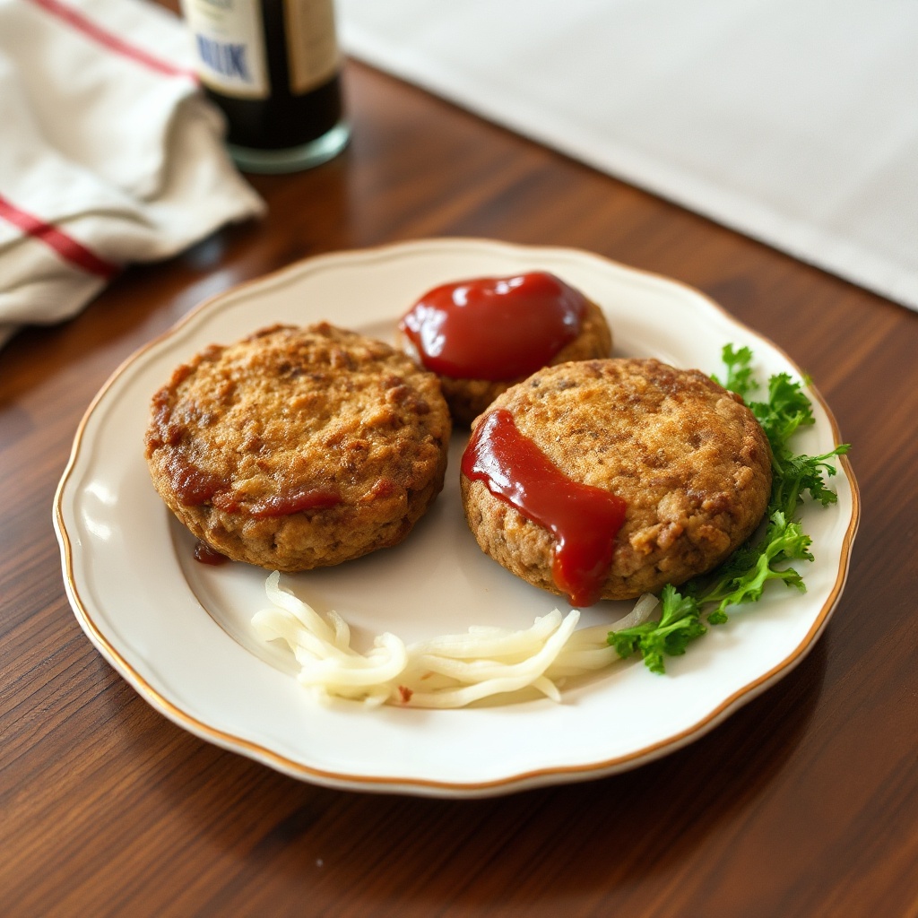 Savory Stuffed Beef Patties