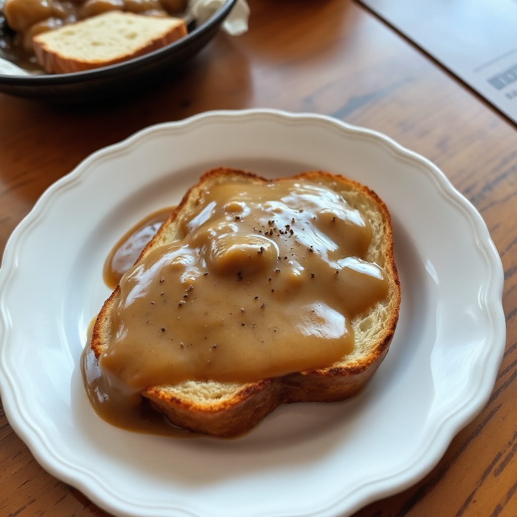 Toast con Salsa Salata