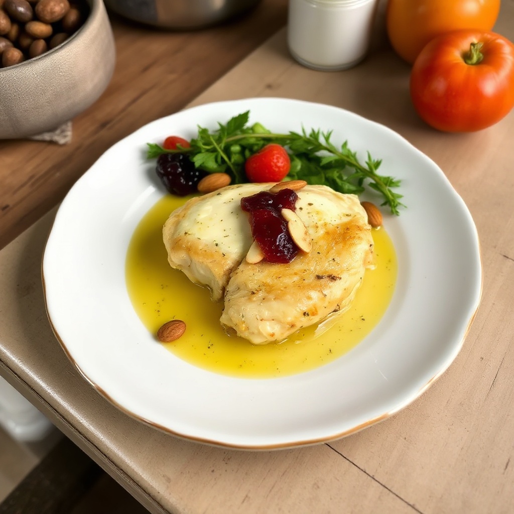 Casseruola di Pollo con Brie Salato