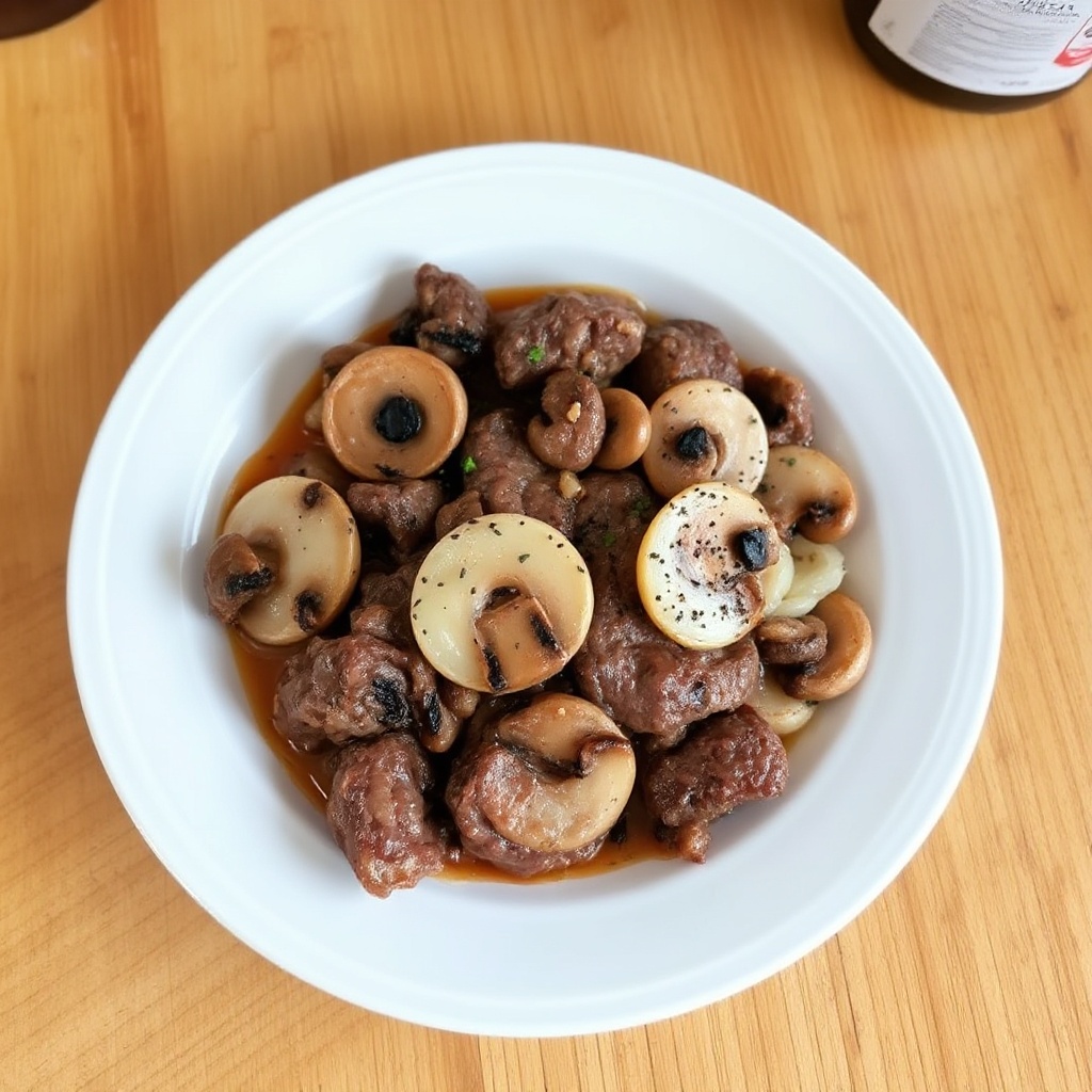 Sformato Salato di Controfiletto e Funghi