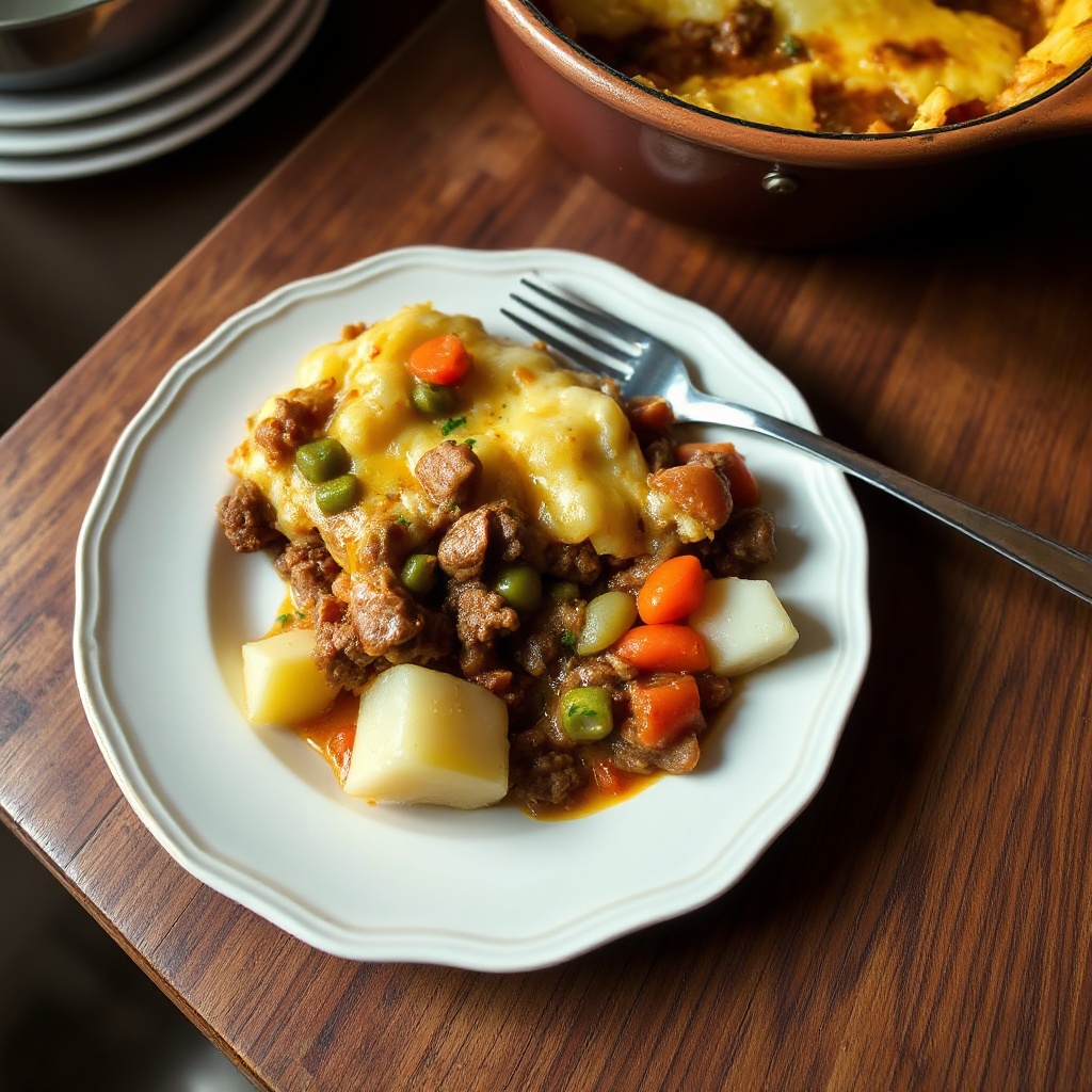 Herzhafter Shepherd's Pie mit einem geschmackvollen Twist