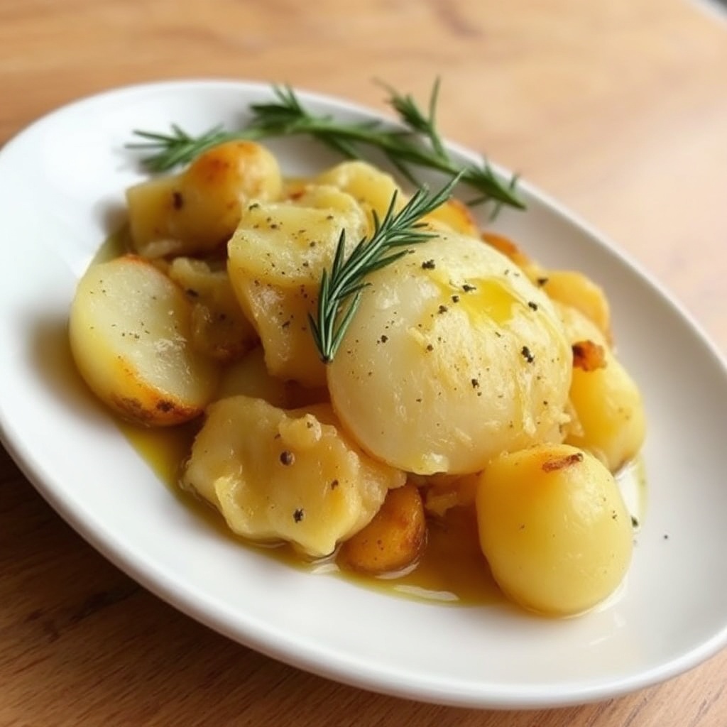 Kräuter-Kartoffel-Zwiebel-Auflauf